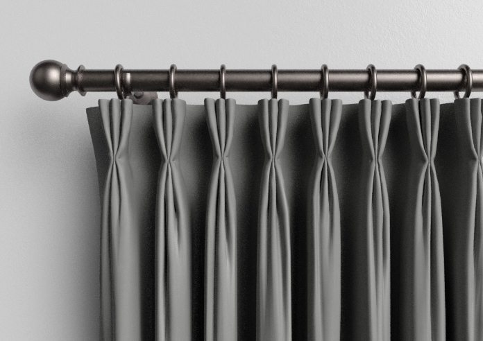 Medina, Charcoal - Made to Measure Curtains - Image 11